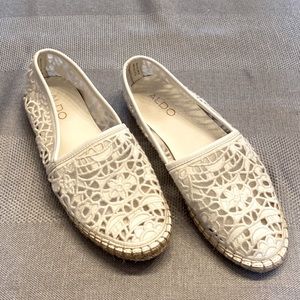 Sold! Aldo, Women’s size 6.5, White Slip-on’s